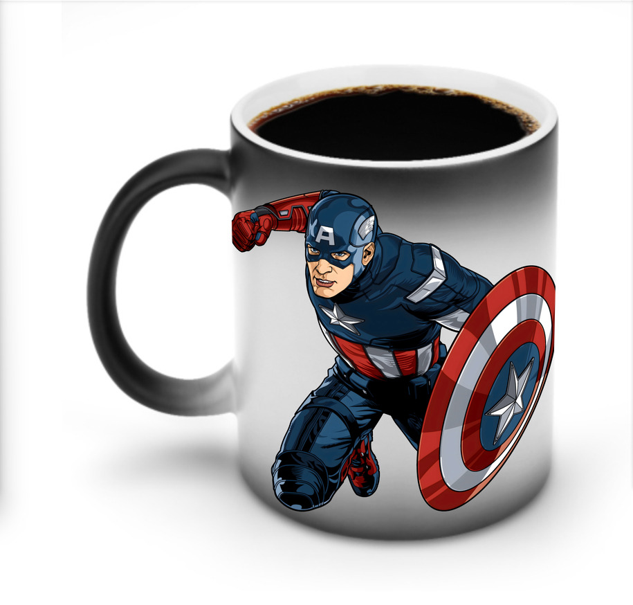 （画像用） アベンジャーズ The Avengers 温度変色マグカップ