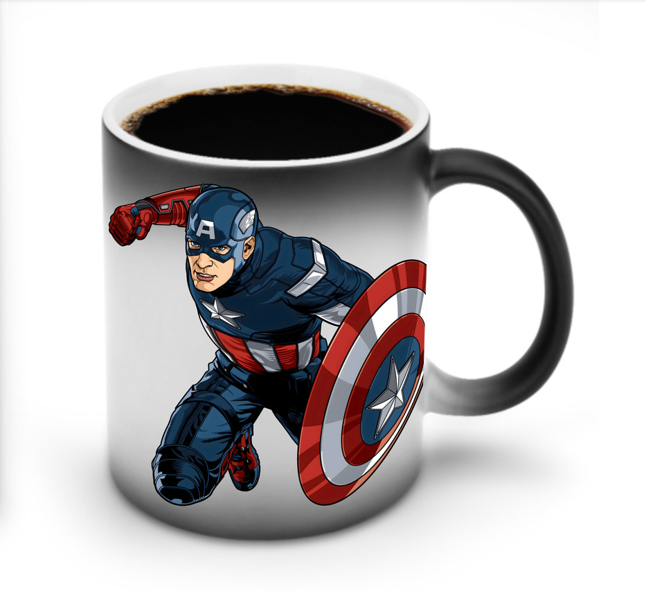 （画像用） アベンジャーズ The Avengers 温度変色マグカップ