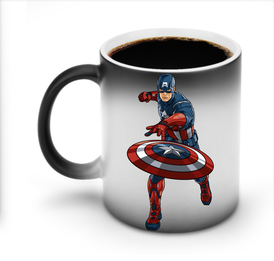 （画像用） アベンジャーズ The Avengers 温度変色マグカップ