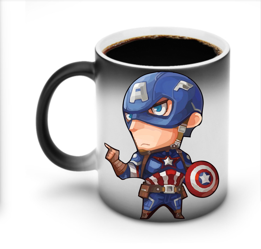 （画像用） アベンジャーズ The Avengers 温度変色マグカップ