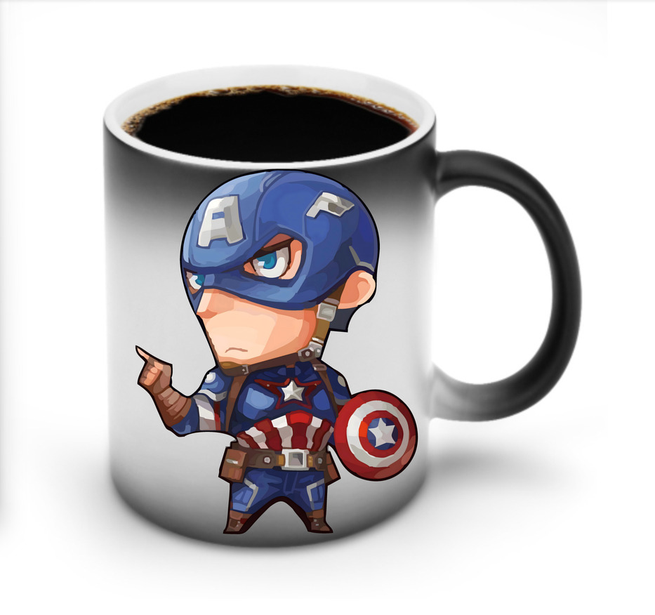 （画像用） アベンジャーズ The Avengers 温度変色マグカップ