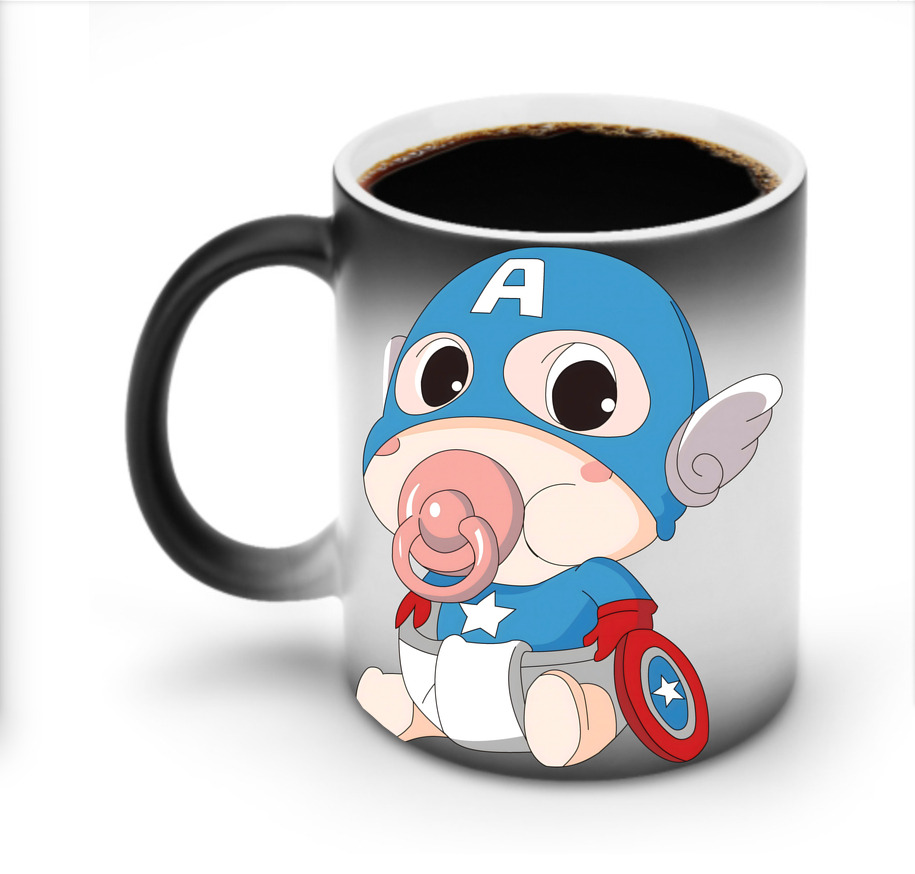 （画像用） アベンジャーズ The Avengers 温度変色マグカップ
