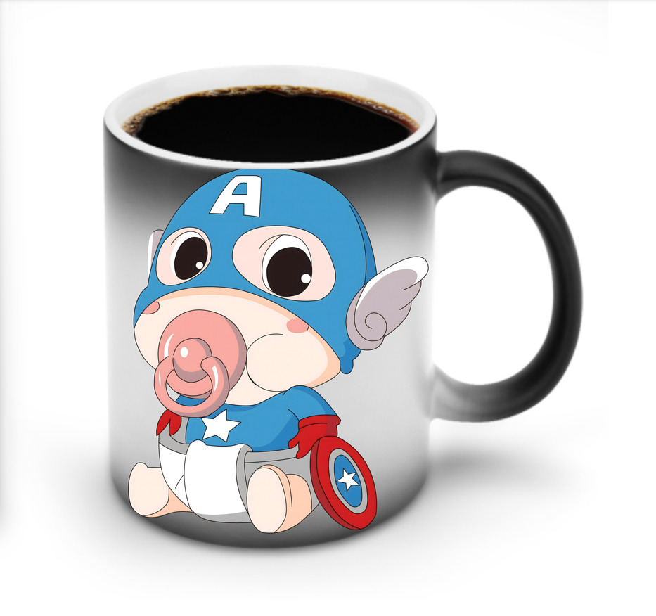 （画像用） アベンジャーズ The Avengers 温度変色マグカップ
