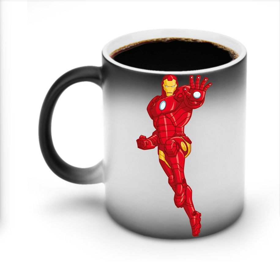 （画像用） アベンジャーズ The Avengers 温度変色マグカップ