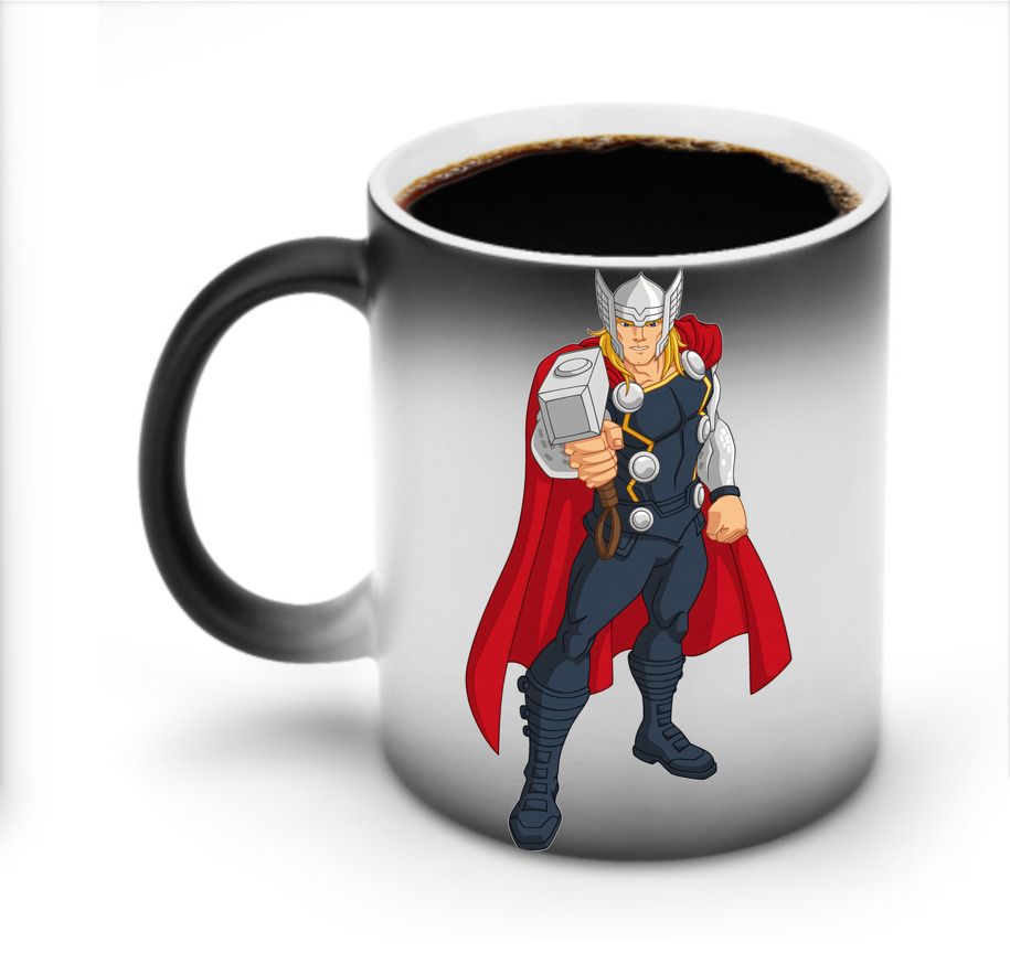 （画像用） アベンジャーズ The Avengers 温度変色マグカップ