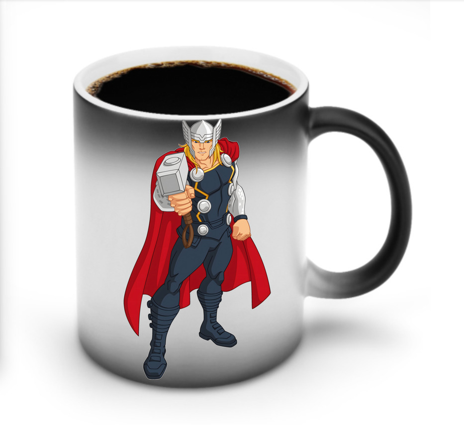 （画像用） アベンジャーズ The Avengers 温度変色マグカップ