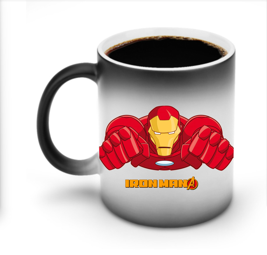 （画像用） アベンジャーズ The Avengers 温度変色マグカップ