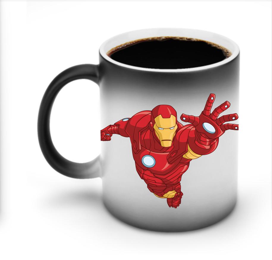 （画像用） アベンジャーズ The Avengers 温度変色マグカップ