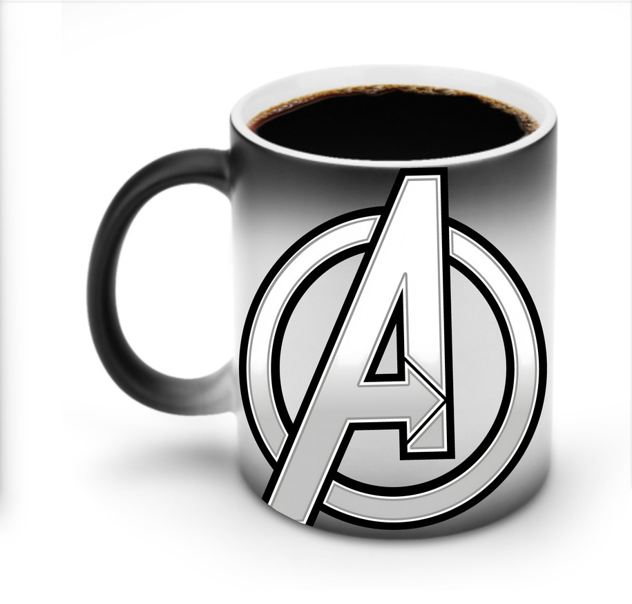 （画像用） アベンジャーズ The Avengers 温度変色マグカップ