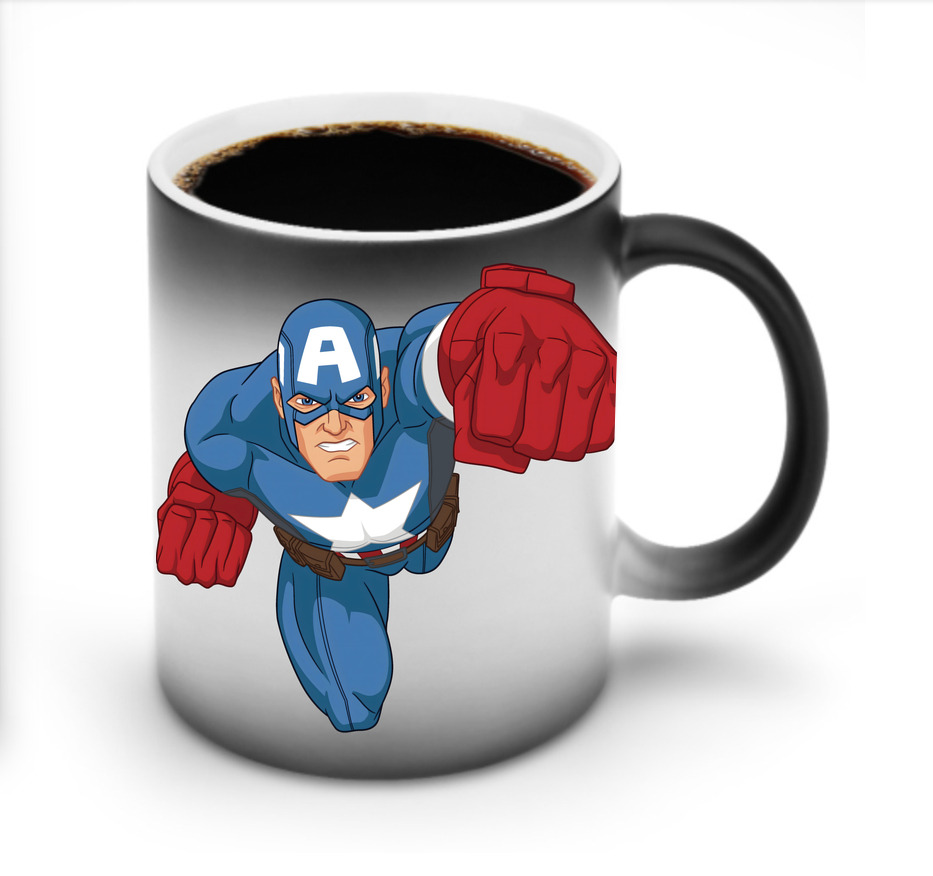 （画像用） アベンジャーズ The Avengers 温度変色マグカップ