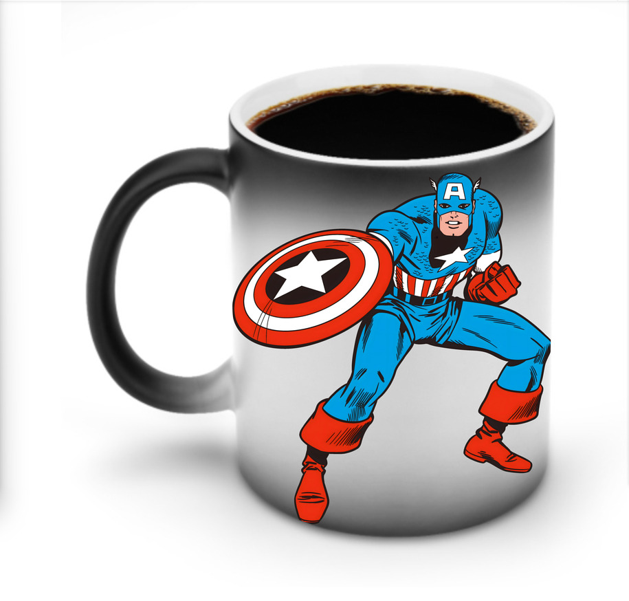 （画像用） アベンジャーズ The Avengers 温度変色マグカップ
