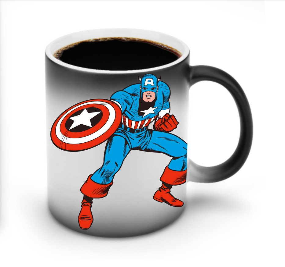 （画像用） アベンジャーズ The Avengers 温度変色マグカップ