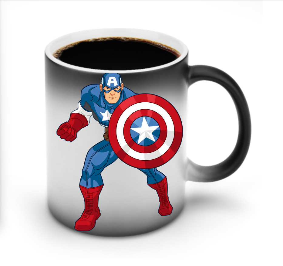 （画像用） アベンジャーズ The Avengers 温度変色マグカップ