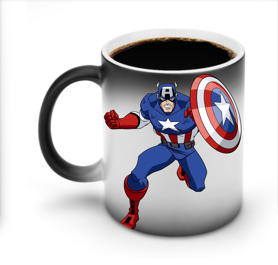 （画像用） アベンジャーズ The Avengers 温度変色マグカップ