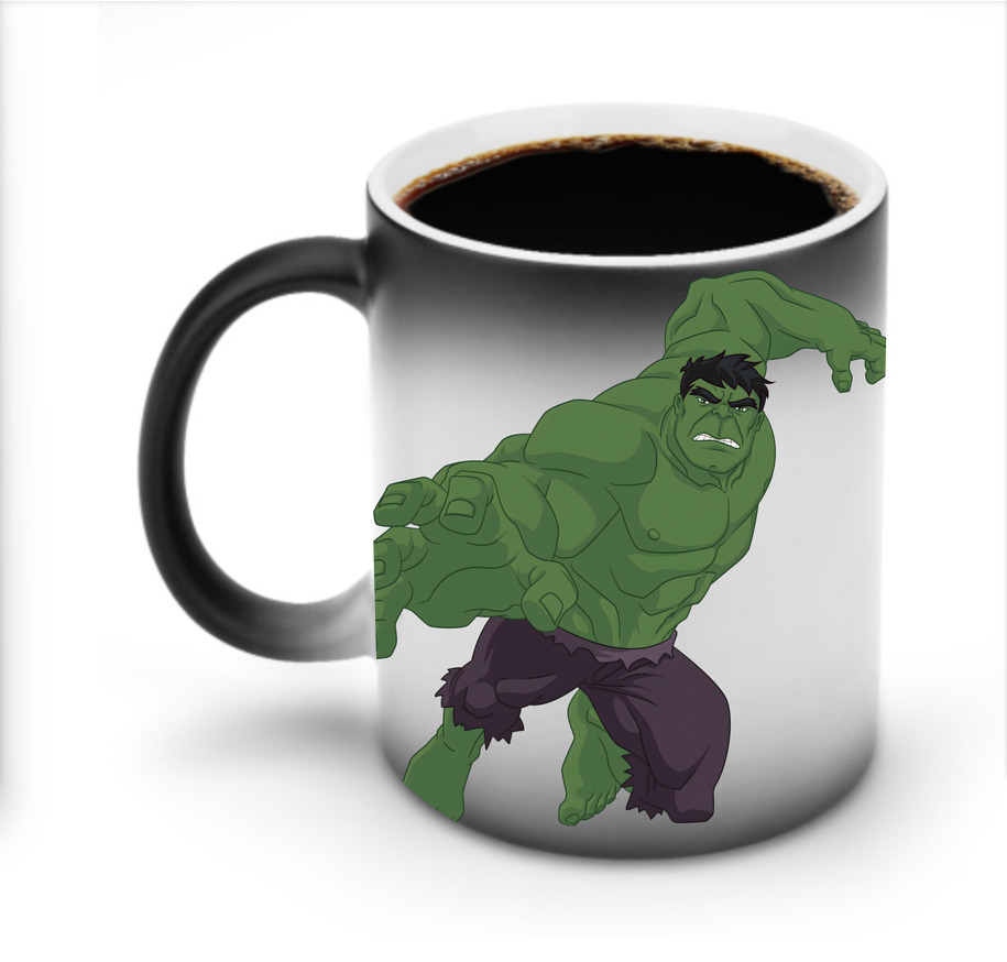 （画像用） アベンジャーズ The Avengers 温度変色マグカップ