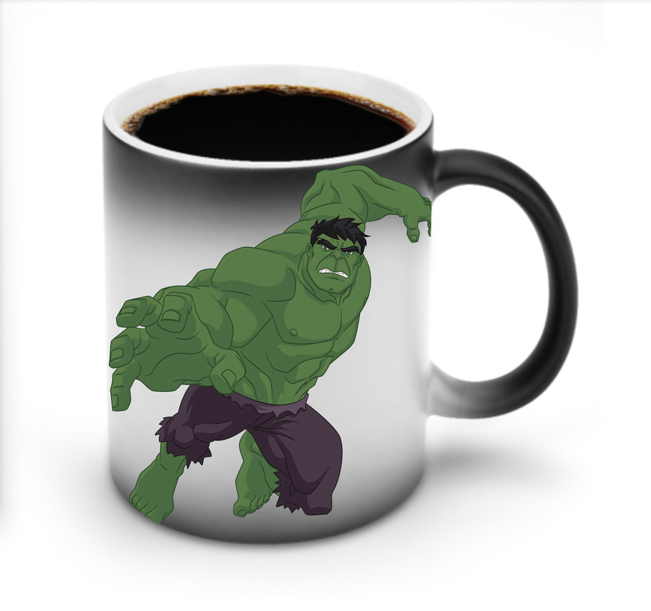 （画像用） アベンジャーズ The Avengers 温度変色マグカップ