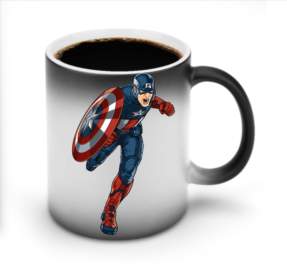 （画像用） アベンジャーズ The Avengers 温度変色マグカップ