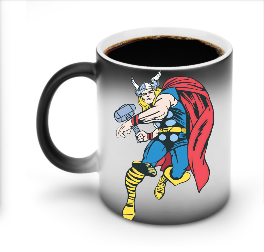 （画像用） アベンジャーズ The Avengers 温度変色マグカップ