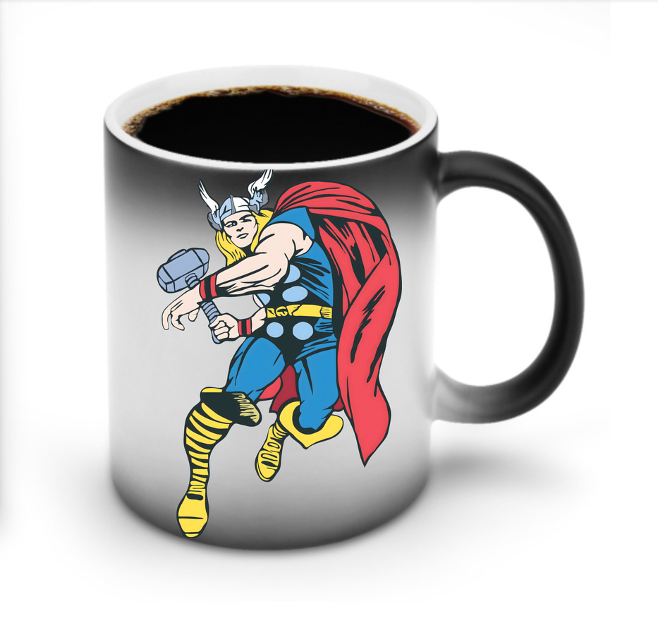 （画像用） アベンジャーズ The Avengers 温度変色マグカップ
