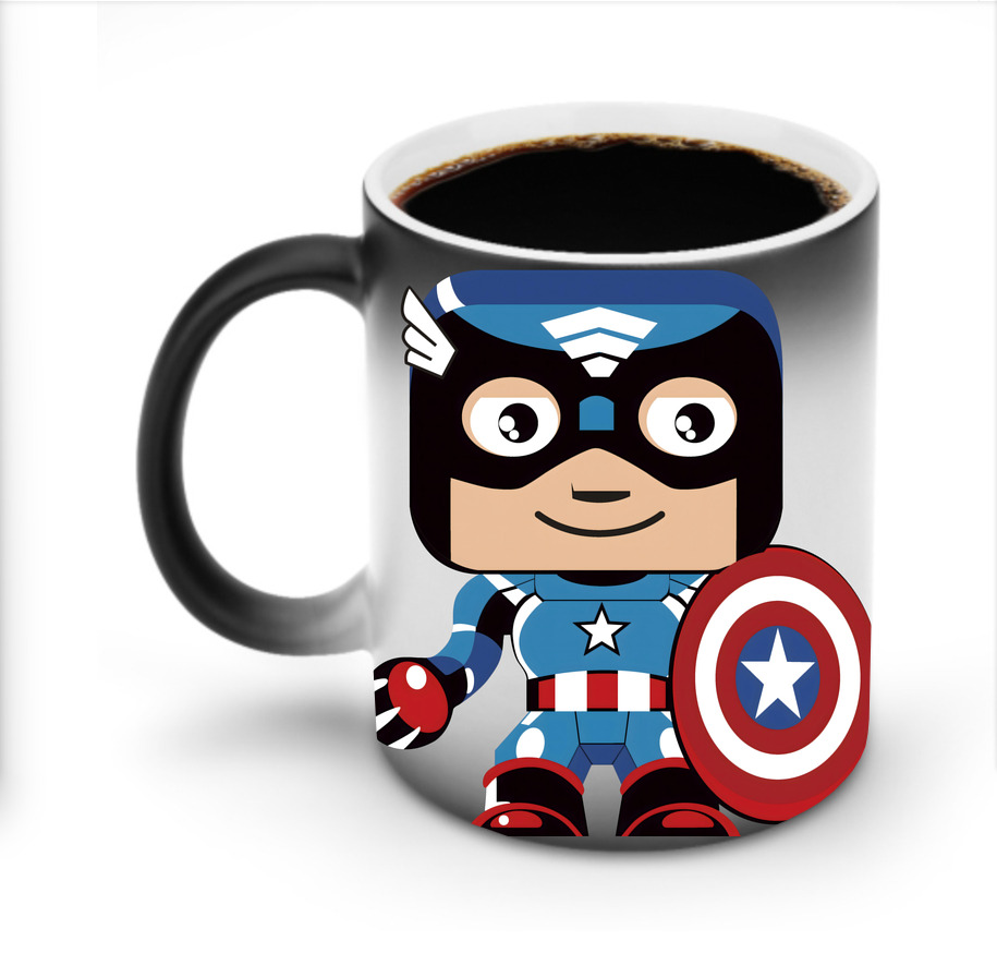 （画像用） アベンジャーズ The Avengers 温度変色マグカップ