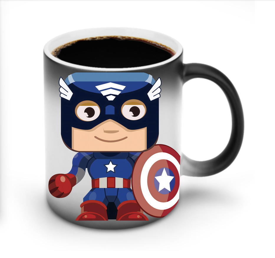 （画像用） アベンジャーズ The Avengers 温度変色マグカップ
