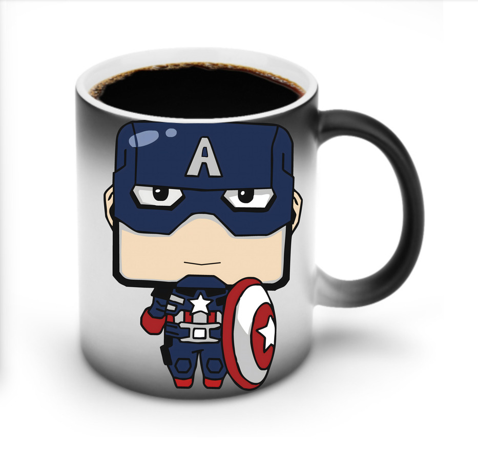 （画像用） アベンジャーズ The Avengers 温度変色マグカップ