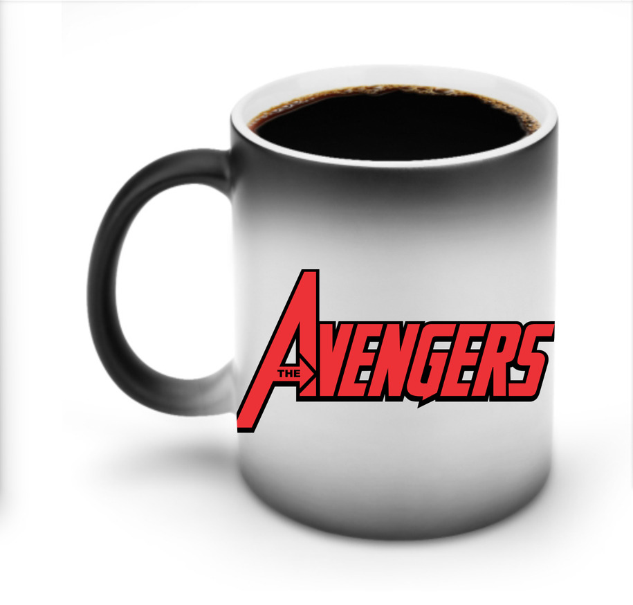 （画像用） アベンジャーズ The Avengers 温度変色マグカップ