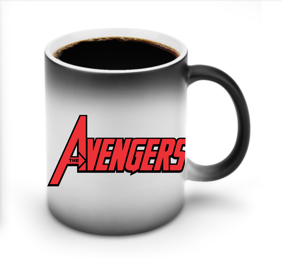 （画像用） アベンジャーズ The Avengers 温度変色マグカップ