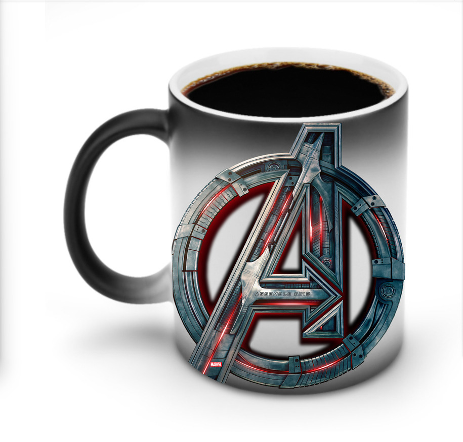 （画像用） アベンジャーズ The Avengers 温度変色マグカップ