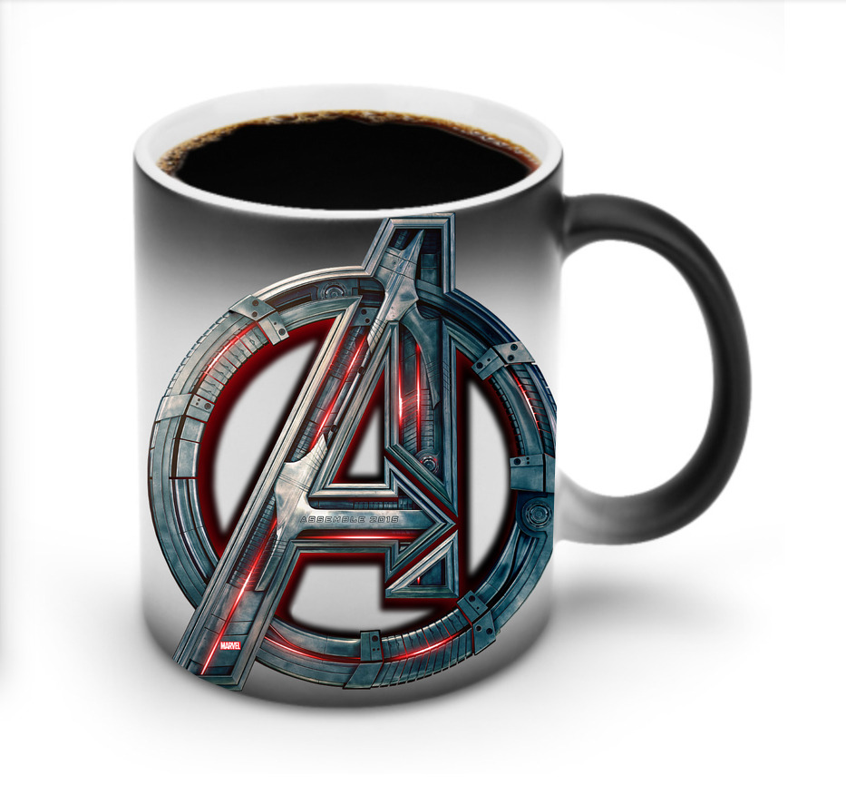 （画像用） アベンジャーズ The Avengers 温度変色マグカップ