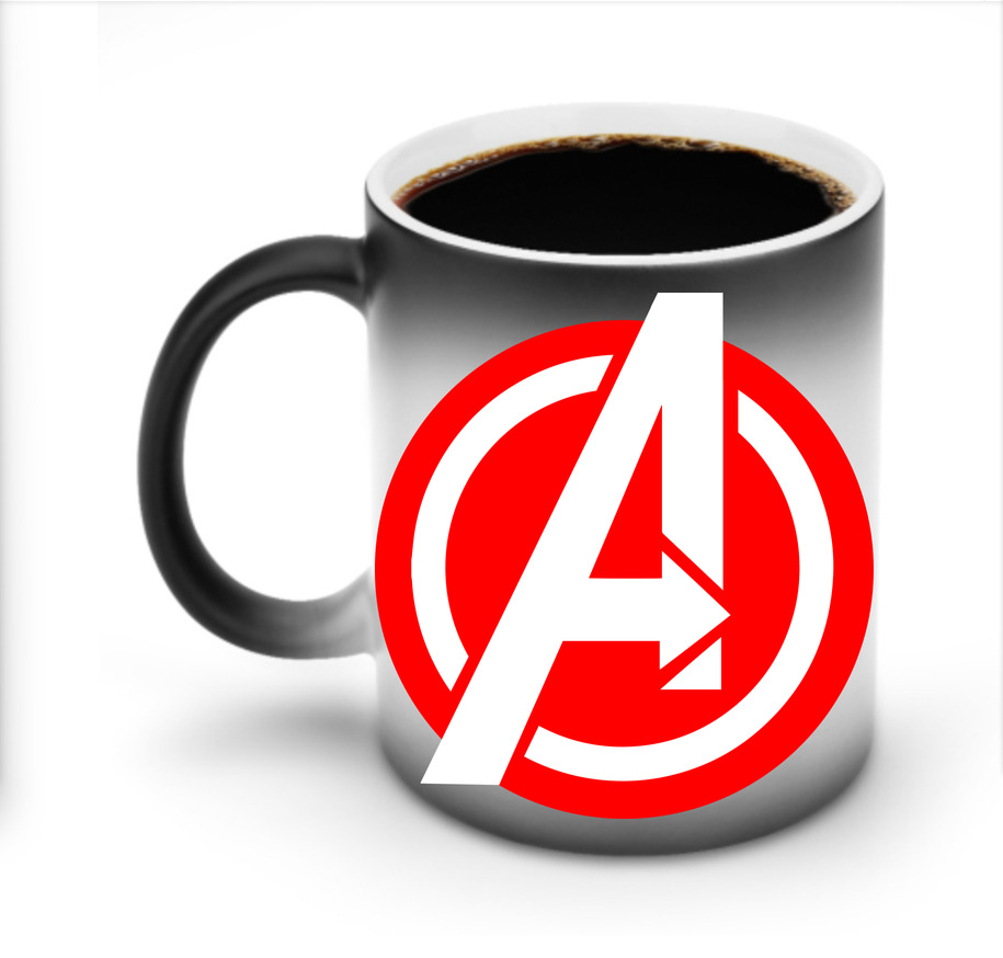 （画像用） アベンジャーズ The Avengers 温度変色マグカップ