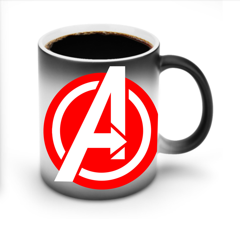 （画像用） アベンジャーズ The Avengers 温度変色マグカップ