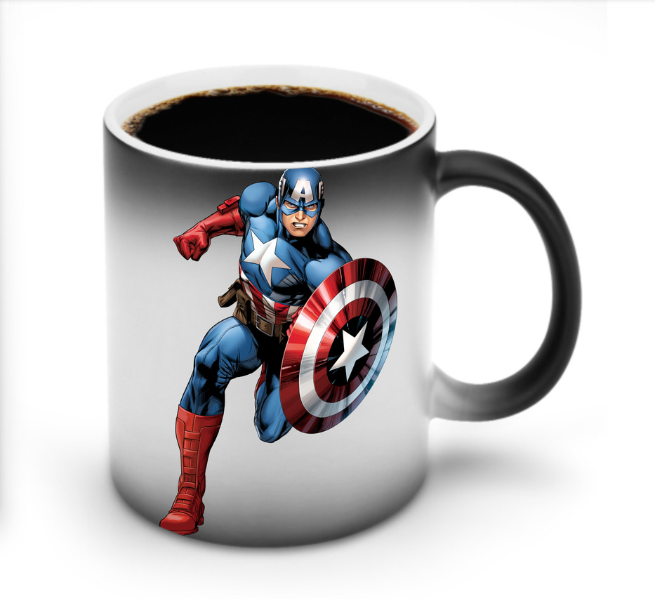 （画像用） アベンジャーズ The Avengers 温度変色マグカップ