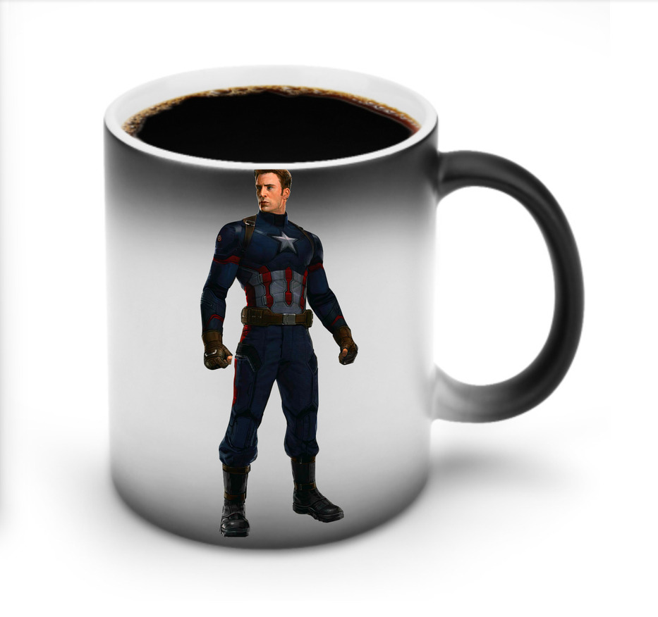 （画像用） アベンジャーズ The Avengers 温度変色マグカップ