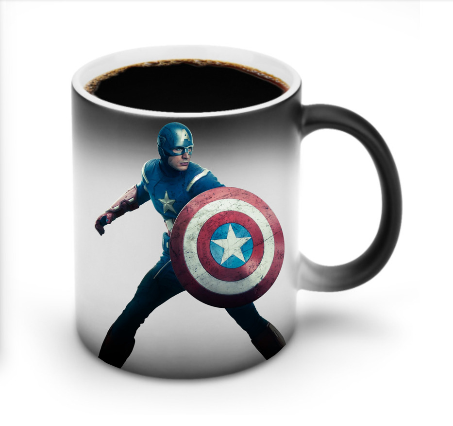 （画像用） アベンジャーズ The Avengers 温度変色マグカップ