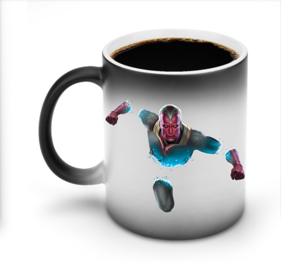 （画像用） アベンジャーズ The Avengers 温度変色マグカップ