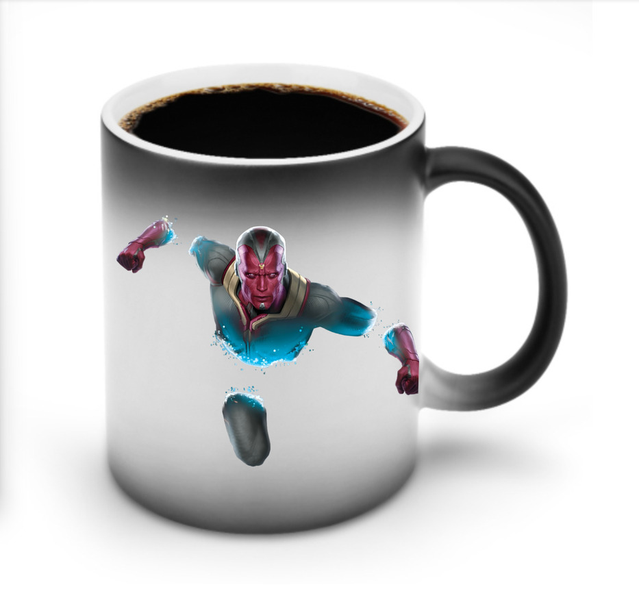 （画像用） アベンジャーズ The Avengers 温度変色マグカップ