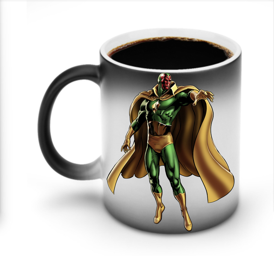 （画像用） アベンジャーズ The Avengers 温度変色マグカップ
