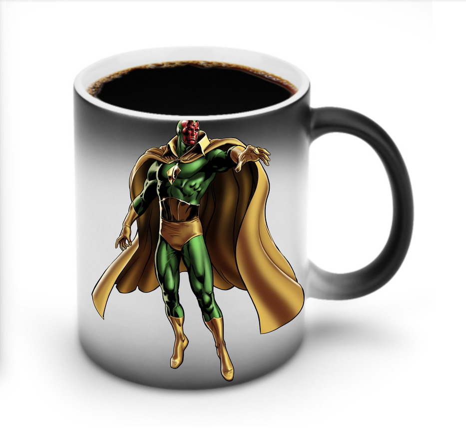 （画像用） アベンジャーズ The Avengers 温度変色マグカップ