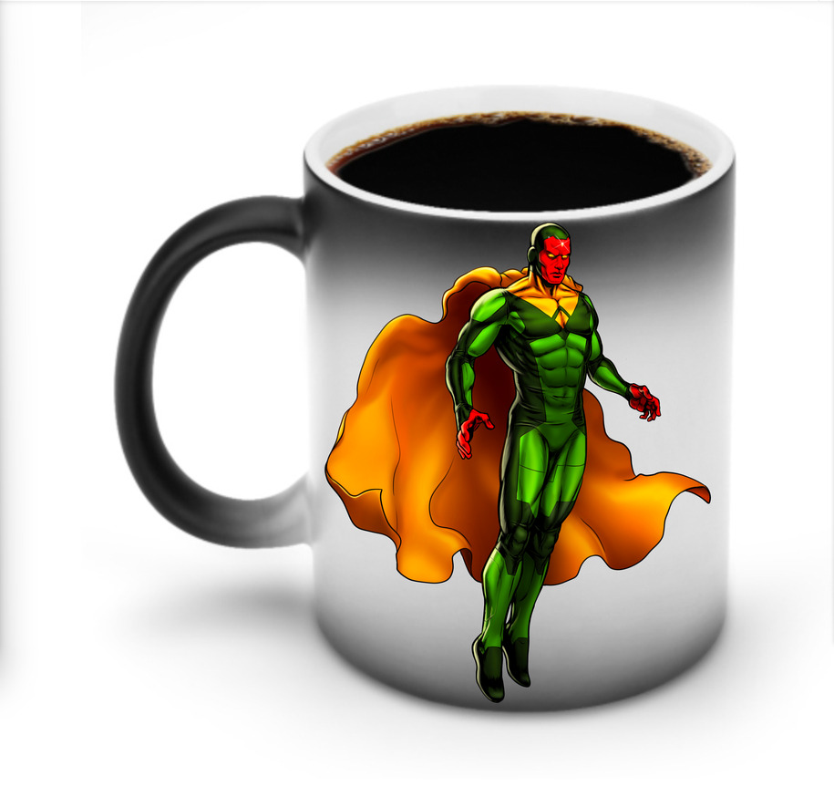 （画像用） アベンジャーズ The Avengers 温度変色マグカップ