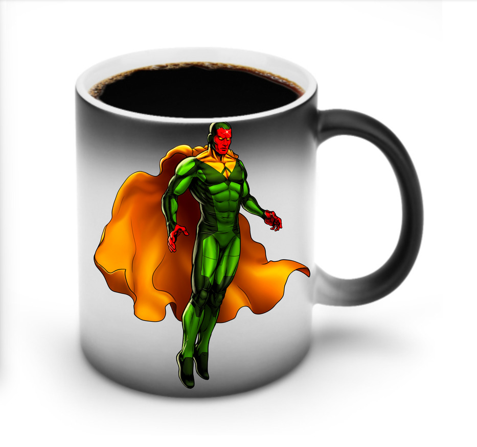 （画像用） アベンジャーズ The Avengers 温度変色マグカップ