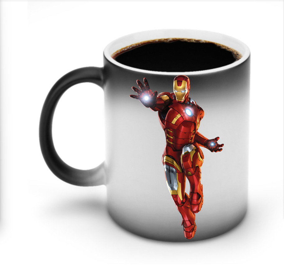 （画像用） アベンジャーズ The Avengers 温度変色マグカップ