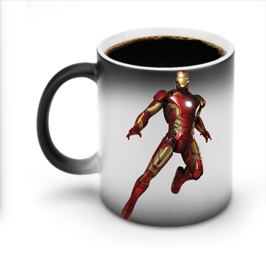 （画像用） アベンジャーズ The Avengers 温度変色マグカップ