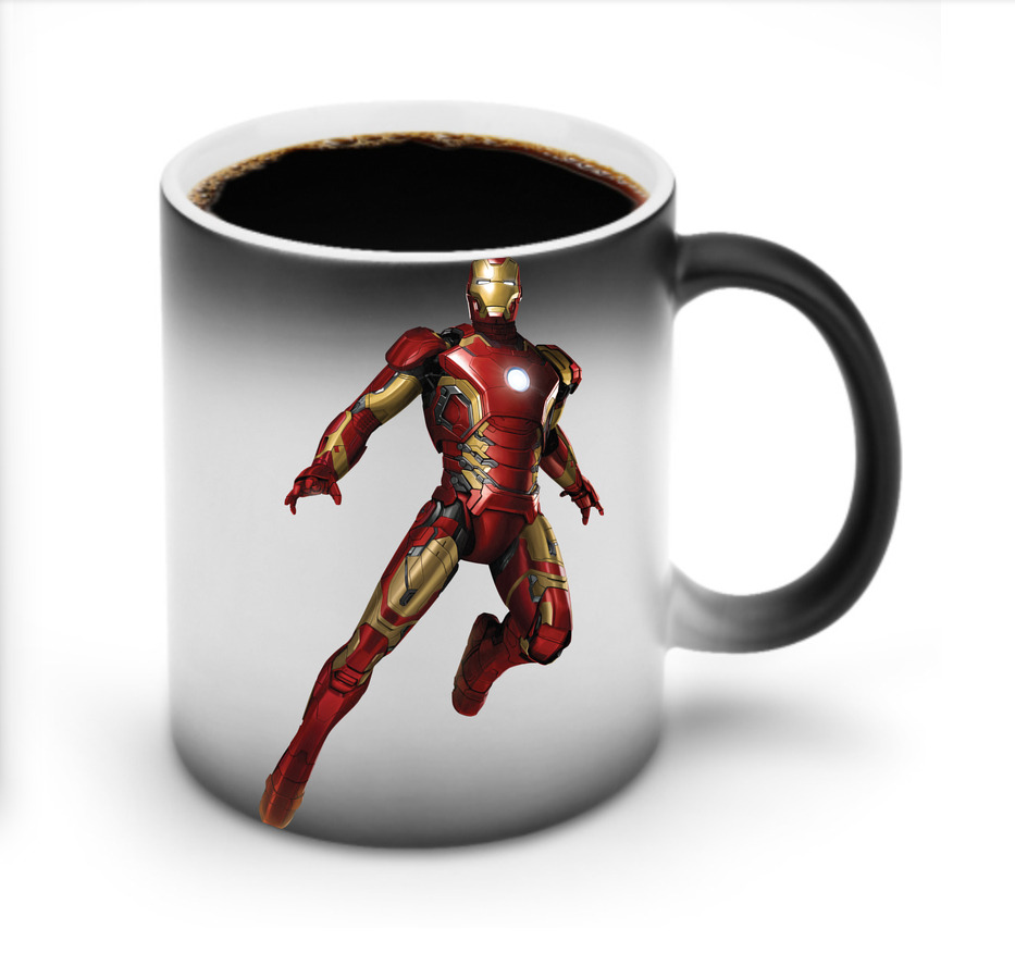 （画像用） アベンジャーズ The Avengers 温度変色マグカップ