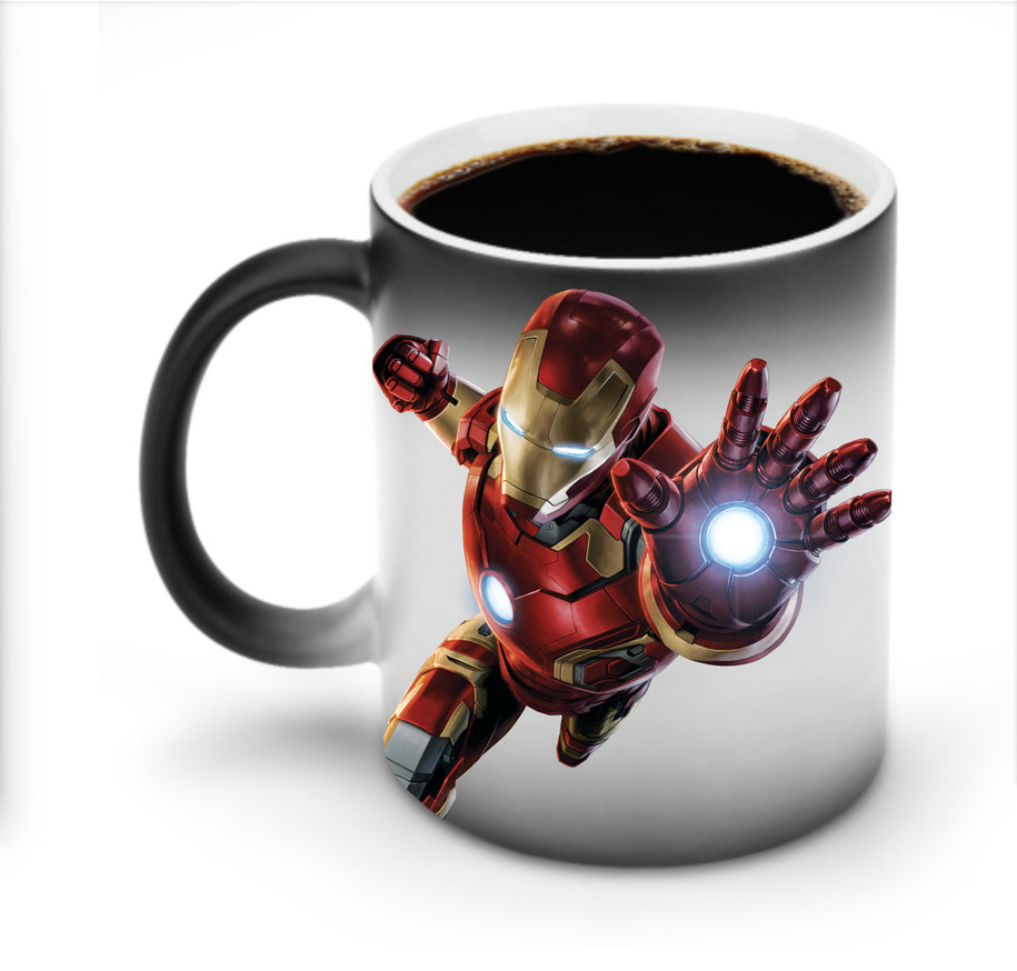 （画像用） アベンジャーズ The Avengers 温度変色マグカップ