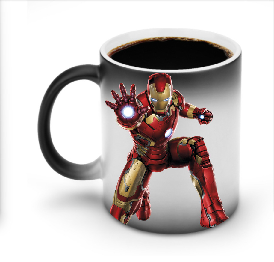（画像用） アベンジャーズ The Avengers 温度変色マグカップ