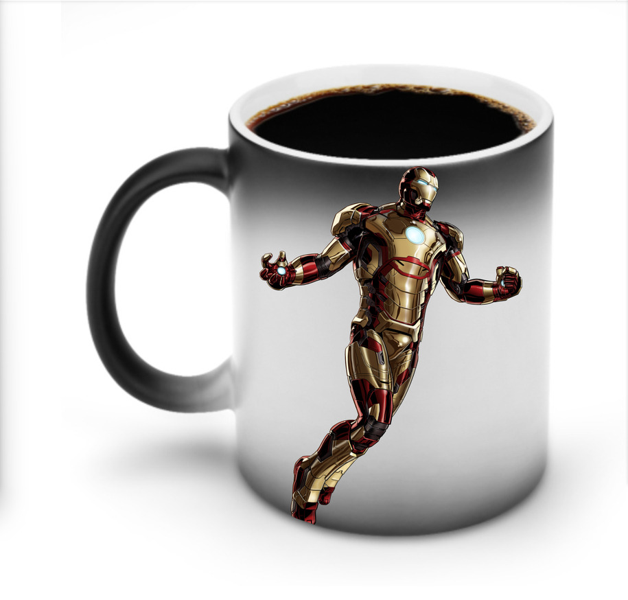 （画像用） アベンジャーズ The Avengers 温度変色マグカップ