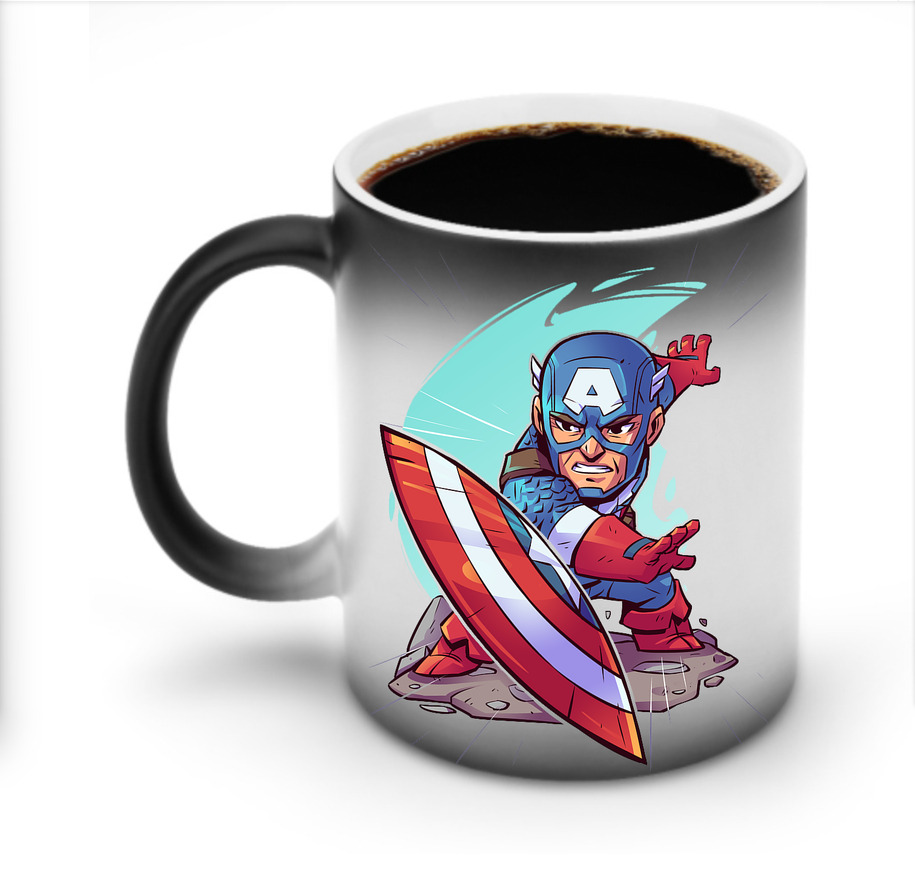 （画像用） アベンジャーズ The Avengers 温度変色マグカップ