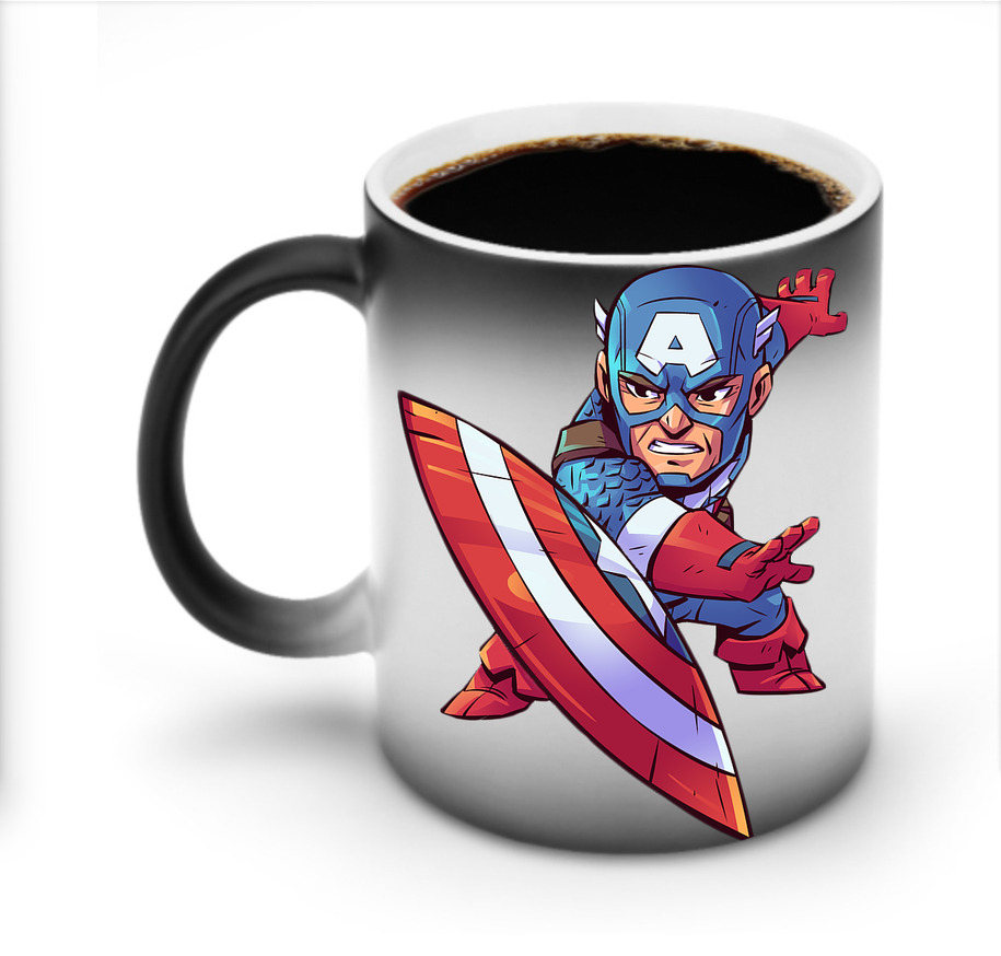 （画像用） アベンジャーズ The Avengers 温度変色マグカップ