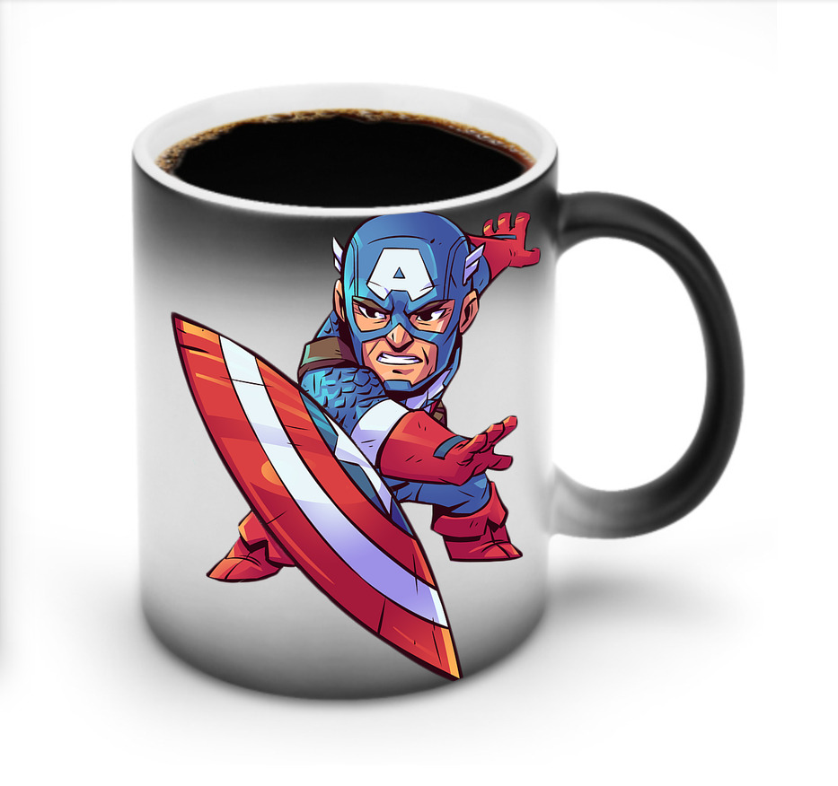 （画像用） アベンジャーズ The Avengers 温度変色マグカップ